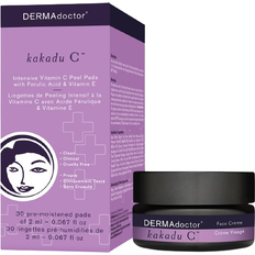 Vitamin E Geschenkboxen & Sets DERMAdoctor Kakadu C Face Crème & Peel Pad Duo