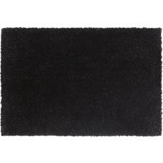 60.0 cm Entrance Mats vidaXL Fußmatte Schwarz 40x60 cm Braun Schwarz