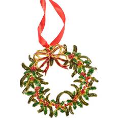 Villeroy & Boch Winter Collage Accessories Wreath Multicoloured Julgranspynt