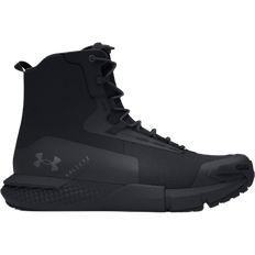 Laced - Men Hiking Shoes Under Armour Valsetz Combat - Black/Jet Gray