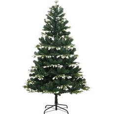 Metaal Kerstbomen vidaXL Snow Hinge Green/White