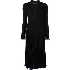 Silk Cashmere Midi Klänning Dam - Kashmir