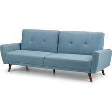 Julian Bowen MON514 Blue Sofa 221cm 2 Seater