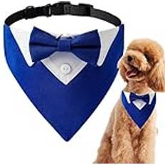 Aibyks Hundfluga, Hundhalsband bröllop Tuxedo