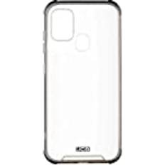 JCB JCB Toughcase Samsung A21S klart/svart stötsäkert skyddande mobiltelefonfodral