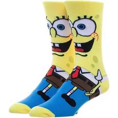 Men - Yellow Underwear BioWorld Men's SpongeBob Crew Socks