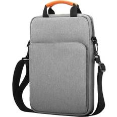 HCSC Grey, 13" 13.3 Laptop Travel Carrying Case Shoulder Bag Handbag Sleeve Cover Macbook Air Pro