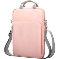 HCSC Pink, 13" 13.3 Laptop Travel Carrying Case Shoulder Bag Handbag Sleeve Cover Macbook Air Pro