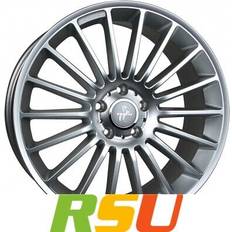 19" Car Rims Keskin kt15 speed light hyper lip polish 9.5x19" et35 lk5 alufelg... Silber