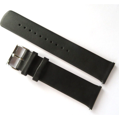 Skagen Watch Straps Skagen Leather Black Watch Strap SKW6283 21 mm