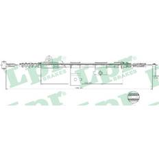 LPR C0515B Brake Cable Hand Brake