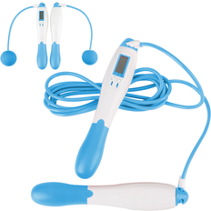 Black Fitness Jumping Rope LimbO Skipping rope with digital counter, speed rope, steel rope