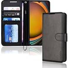 TechGear Leather Wallet Case Protective Cover Samsung XCover 7 5G