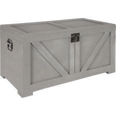 Gray Chests Kate and Laurel Trunk Chest