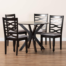 Kitchen table sets Baxton Studio Mila Modern Dining Set 5pcs
