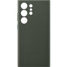 Samsung Galaxy S23 Ultra Leather Case Green