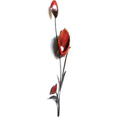 Metal Wall Decor Rosalind Wheeler Poppy Floral Stem Wall Decor