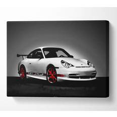 Borough Wharf Porsche Gt3 Rs Turbo White Framed Art