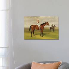 Glass Framed Art Natur Pur Isinglass', Winner of the 1893 Derby, 1893 Emil Adam Framed Art