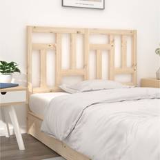 Headboards vidaXL brown, 205.5 Wood Pine Bed Wooden Bed Multi Colours/Sizes Headboard