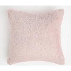 Pink Cushion Covers Brentfords of Teddy Fleece Cushion Cover Pink