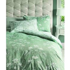 Laura Ashley Parterre Sage Green Duvet Cover White