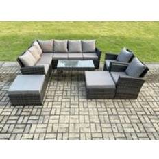 Fimous Garden Dining Corner Outdoor Lounge Set