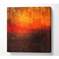 Metro Lane Burns Black To Framed Art