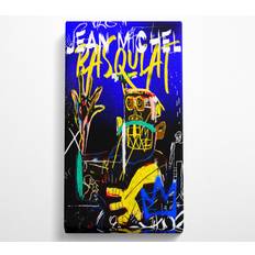 Happy Larry Jean Michel Basquiat Monster Framed Art