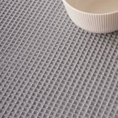 Grey Tablecloths Belum Runner Muaré Waffle Tablecloth Grey (200x140cm)