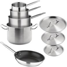 Teflon Cookware Sets Vogue Cook Like A Pro Cookware Set with lid 5 Parts