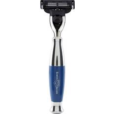 Edwin Jagger Mach3 Razor Blue Chrome Plated