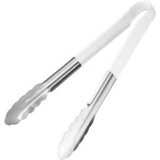 Cooking Tongs Hygiplas Colour Coded White Cooking Tong