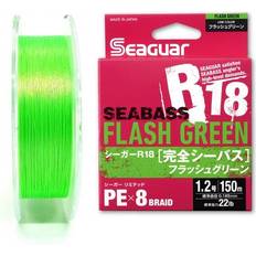 R18 Kanzen Seabass 150m Flash Green Flätlina