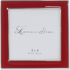 Lawrence Frames 4x4 Silver Metal Picture Photo Frame