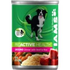 IAMS ProActive Health Classic Ground with Beef & Whole Grain Rice case of 12