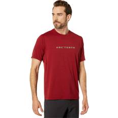 Arc'teryx Tops Arc'teryx Cormac Crew Neck Shirt SS Men's Performance Graphic Logo Tee Redesign Bordeaux