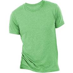 Bella Canvas Bella Canvas Canvas Mens Triblend Crew Neck Plain Short Sleeve T-Shirt Grass Green Triblend