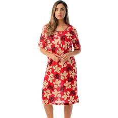 Red - Women Nightgowns Just Love Short Sleeve Nightgown Sleep Dress - Women