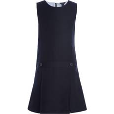 Dresses Tommy Hilfiger Girls Solid Jumper Dress, Kids School Uniform Clothes, Little, Big, Or Plus Size, Navy, 6X