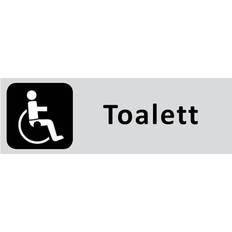Wc skylt Information Sign Toilet Handicap