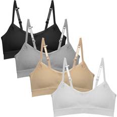 Girls Bralettes Children's Clothing Popular Girls Bras Pack Seamless Cami Bra with Removable Padding Little Girls & Big Girls