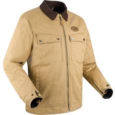 Beige Motorcycle Jackets Segura Tampico Motorrad Textiljacke, beige, Größe