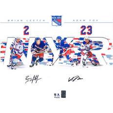 Fanatics Authentic Adam Fox & Brian Leetch New York Rangers Multi-Signed 16" x 20" Dual Photograph
