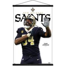 Trends International Cameron Jordan New Orleans Saints Poster 22'' x 34'' Magnetic Framed Player