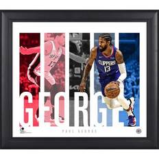 Sports Fan Apparel Fanatics Authentic Paul George LA Clippers 15" x 17" Panel Player Collage