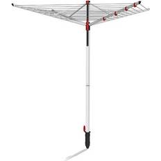 Black Drying Racks Vileda Sun-Lift 40m 4 Arm Compact Rotary Washing Line - Compact Rotary