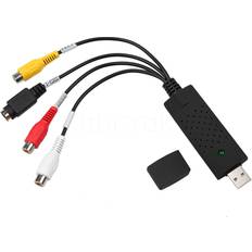 Capture & TV Cards ChaoChuang Portable Easy to cap USB2.0 Audio Video Capture Card Adapter VHS To DVD Video Capture Converter For Win7/8/XP/Vista