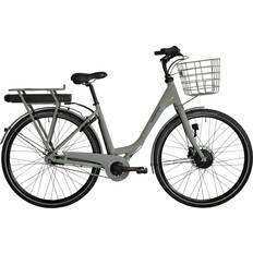 Winther El-stadscyklar Winther Superbe 1 Dame 7 Nexus Grågrøn 48CM