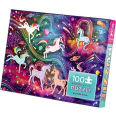 Crocodile Creek Pussel 100 Delar Unicorn Galaxy One Size Pussel